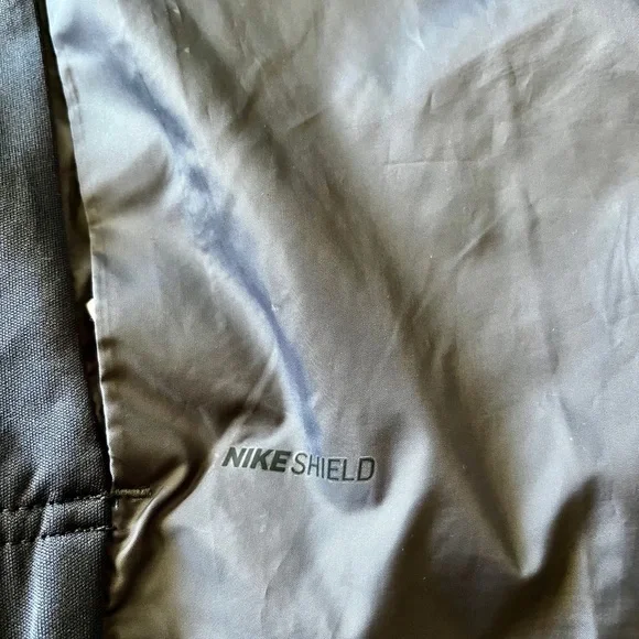 Nike Shield Size Large Windbreaker Jacket - Blue - Picture 11 of 14